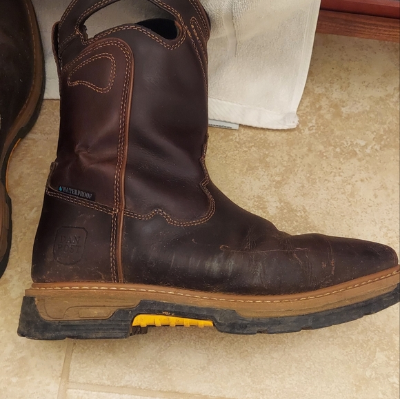 Dan Post Thunderhead Waterproof Leather boots Men's 9 1/2W - Picture 5 of 7